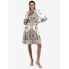 MSN Collection Obleka Mini zelena