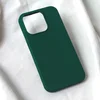 Maska za mobilni telefon iPhone 15 Pro TERACELL SOFT VELVET, Tamnozelena