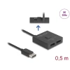 razdelnik DELOCK, DisplayPort 2-1 switch, dvosmjerni, 8K 30Hz