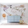 Wallity Tapete za zid MDK-00136, 100x100 cm, Šarena