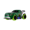 Avto RC dirkalno 2,4 GHz plast 12cm na baterije s svetlobo zelena
