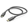 HAMA Charging/Data Kabl, USB Type-C-USB Type-C, 1m Crni