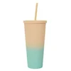 shumee SLAMENI SKODELICA Tie-Dye PP 700 ml rumeno-turkizna