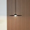 Lucande LED viseča svetilka Tethrion, črna, aluminij, O 40 cm - Dnevna soba/jedilnica - Dizajn - črni pesek