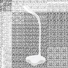 OMEGA Stona lampa Platinet Desktop 4.5W + Night light white - PDL02W Bela, LED, 3W