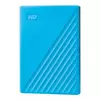WD My Passport prenosni 6 TB razširjeni 2,5-palčni USB3.0 modri