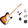 Fender Squier Affinity Series Telecaster Thinline MN Premium SET 3-Color Sunburst Električna kitara