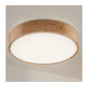 Brilagi - LED plafonjera CARVALHO LED/36W/230V hrast, prečnik 47,5 cm