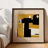 Wallity Dekorativna uramljena slika na platnu, 104x104cm, Šarena
