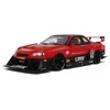 1:18 LB-ER34 SUPER SILHOUETTE SKYLINE AKTIVNA RDEČA 2