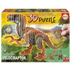 Puzle Velociraptor 3D Creature