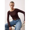 Trendyol Majica rjava