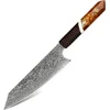 Damaskasti kuhinjski nož SH-37588 - Kiritsuke / Smeđa KP37588