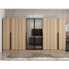 Hanah Home ormar sa reflektujućim staklom Nisa 20616, 360 cm, dore