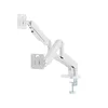 MA-DA2-06-W Gembird Podesivi dupli stoni drzac za monitor, tilt, 17-32 max.10kg White