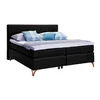 Esposa POSTELJA BOXSPRING 200 cm x 200 cm , tekstil črna