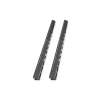 42U vertical cable management ducts 1865x92x85 mm, set= 2 pieces, black (RAL 9005)