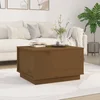 Stolić za kavu boja meda 60 x 50 x 35 cm od masivne borovine
