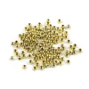 Plastične voščene kroglice / biseri Glance O3 mm - zlata (500 g)