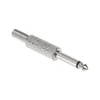 Vtičnica jack 6.3 mono kovinska Cabletech