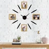 Opviq MDF Zidni sat 50x50cm Šareni