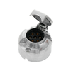 Vtičnica za prikolico aluminij 7PIN 12-24V