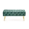 Halmar Tabure ATHENA dark green/gold (1p=1szt)
