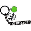 The Beatles Text Logo Drop T Drum & Apple Charms Kyučenka