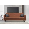 Atelier del Sofa Trosed na razvlačenje Polya 205x86x75cm Bronzani