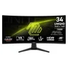 MSI Monitor 346CQ MAG, Zakrivljeni, 34”, 3.440 x 1.440, UWQHD, VA, 180 Hz, Crni