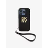 DKNY DKNY zapestni trak z logotipom - Ohišje za iPhone 15 Pro (črno)