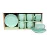 Sigma Set šolja za kafu RXG-N240760B, 180ml, Porcelan, 6 komada, Cof-mint