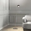 Top Light Puk! 120 talnih LED leč prozornih/matnih, rjavih/kromnih - Dnevna soba/jedilnica - Sodobni - temno rjava, krom - Kovina