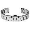 Metalni kaiš - MK22.40 Srebrni 22mm