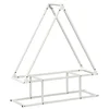 Stalak za drva bijeli 80x25x90 cm hladno valjani čelik