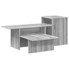Konzolna stolica Siva Sonoma 91,5 x 35 x 38,5 cm