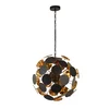 Searchlight 3074-4BG - Luster na sajli DISCUS 4xE14/60W/230V