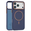 Leather Grip MagSafe maska za iPhone 17 Pro Max - Plava
