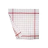 3-piece kitchen towel set, 68 x 68 cm, Pro Chef, Red - Tiseco