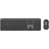 Logitech MK950 Signature for Business tipkovnica Miška vključena Pisarna Brezžični RF + bluetooth QWERTZ Nemščina Grafit