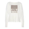 Elbsand Majica chamois/biserno bela