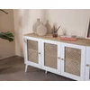 Hanah Home Konzola Goose, 80x180x41 cm, Bela-hrast