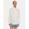 Calvin Klein Jeans Srajca J20J224436 Bela Relaxed Fit
