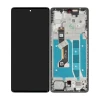 Motorola Moto G85 5G - LCD zaslon + steklo na dotik + okvir (Urban Grey) - 5D68C24854 Genuine Service Pack