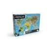 POPULAR Puzzle - Zemljevid sveta, 160 kosov - SL