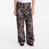 Hlače Carhartt WIP Osborn Cargo Pant UNISEX Camo Feather Tree, Black Rinsed L