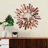 Wallity Ogledalo Mirror Sun 3, 75x75x4cm, Šareno