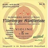 E-struna za violino Nürnberger