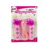 slomart LEAN TOYS Princeskina vijača s kitom - roza