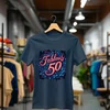 Camiseta Majica sa štampanim printom Cam 908, Ženska, Teget